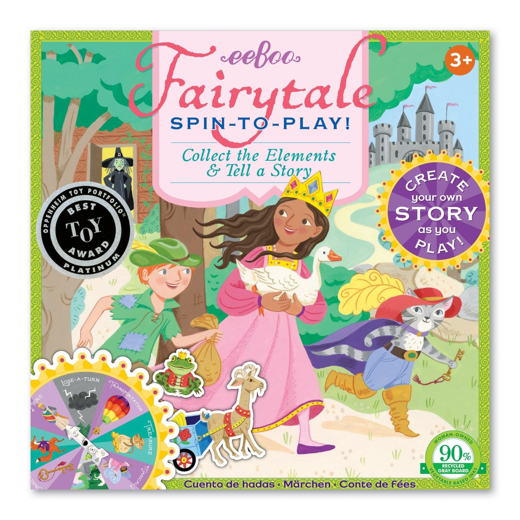 Eeboo Fairytale Spinner Game