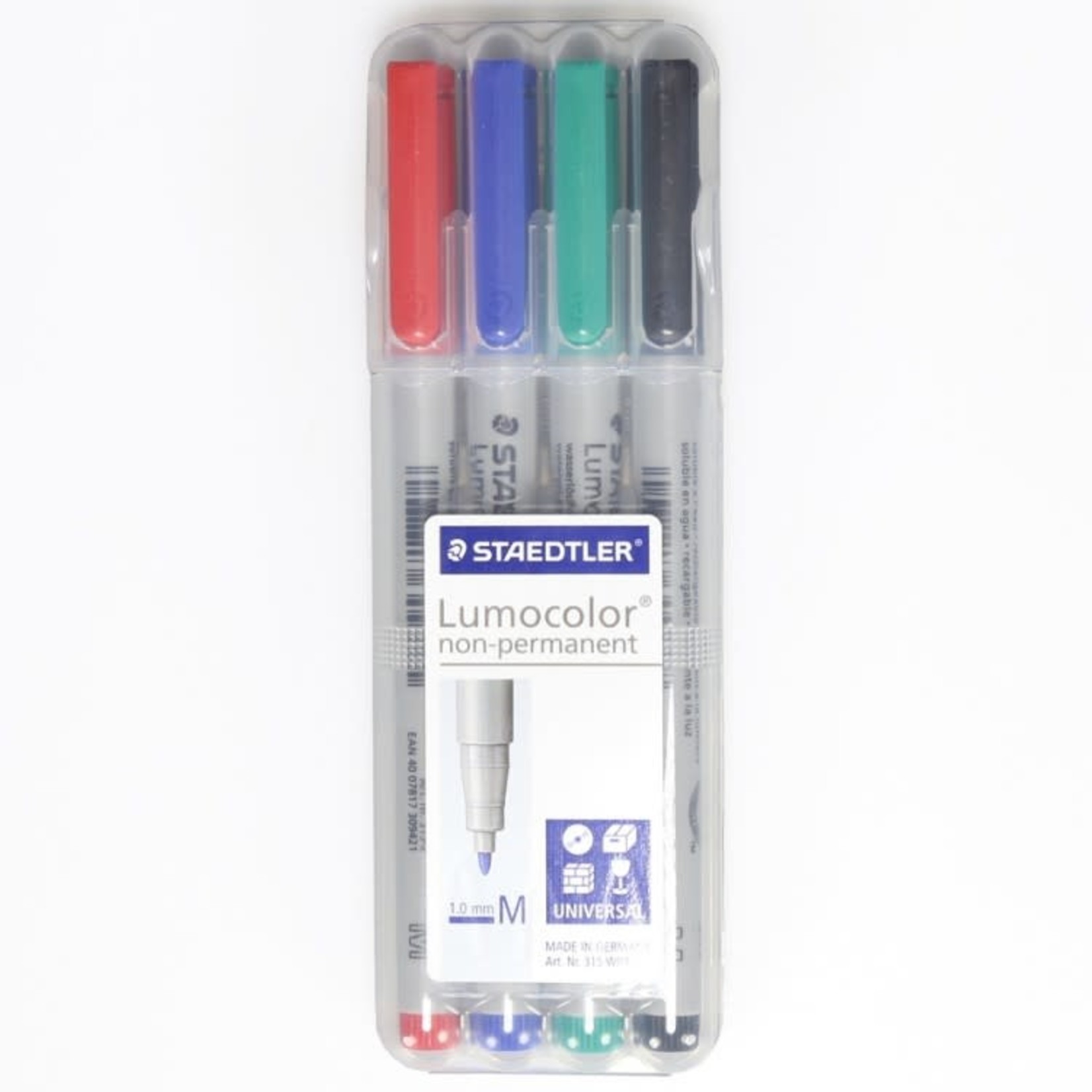 Chessex Markers: Color, Water Soluble (Red, Blue, Green, Black)