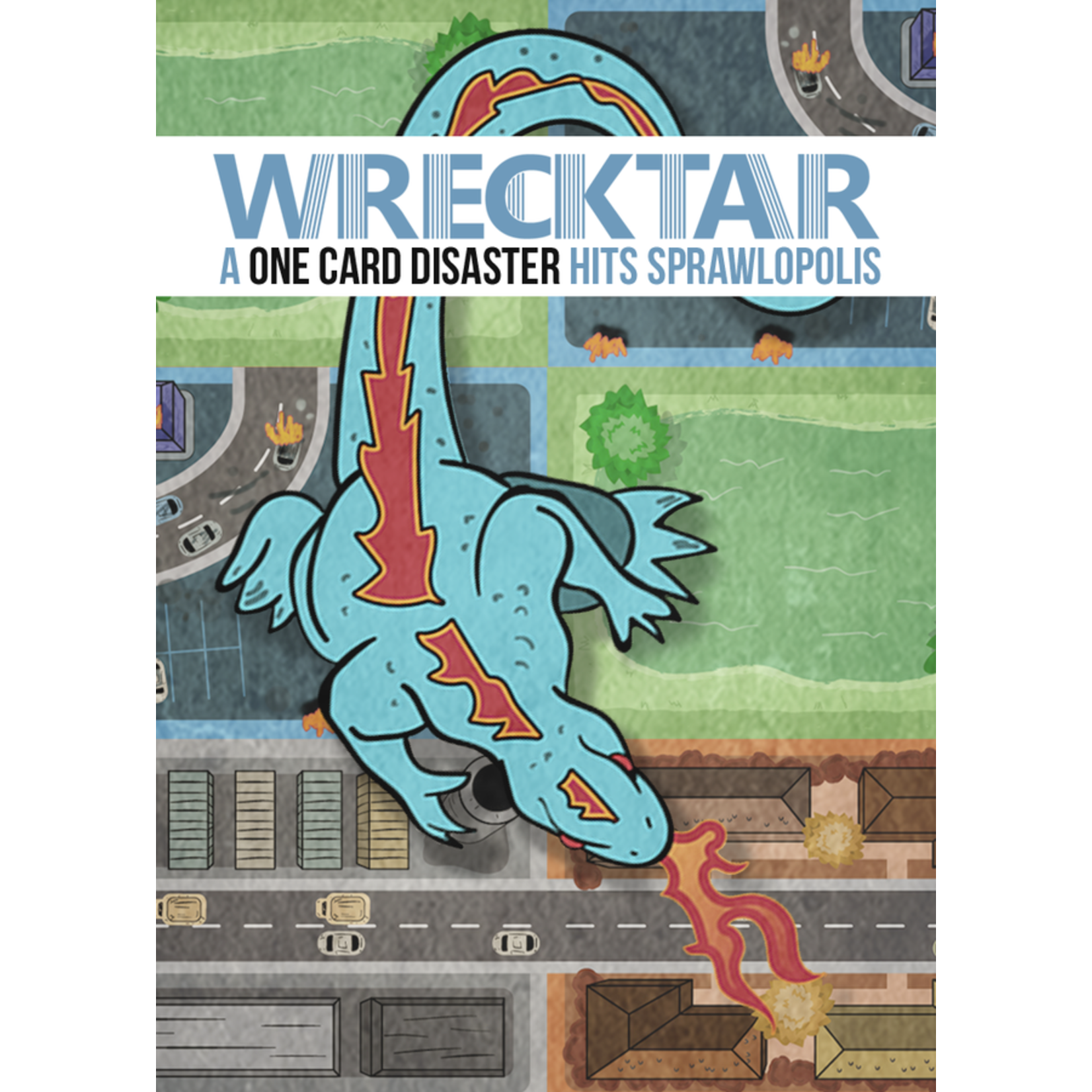 Button Shy Games Sprawlopolis: Wrecktar, A One Card Disaster Hits Sprawlopolis (Expansion)