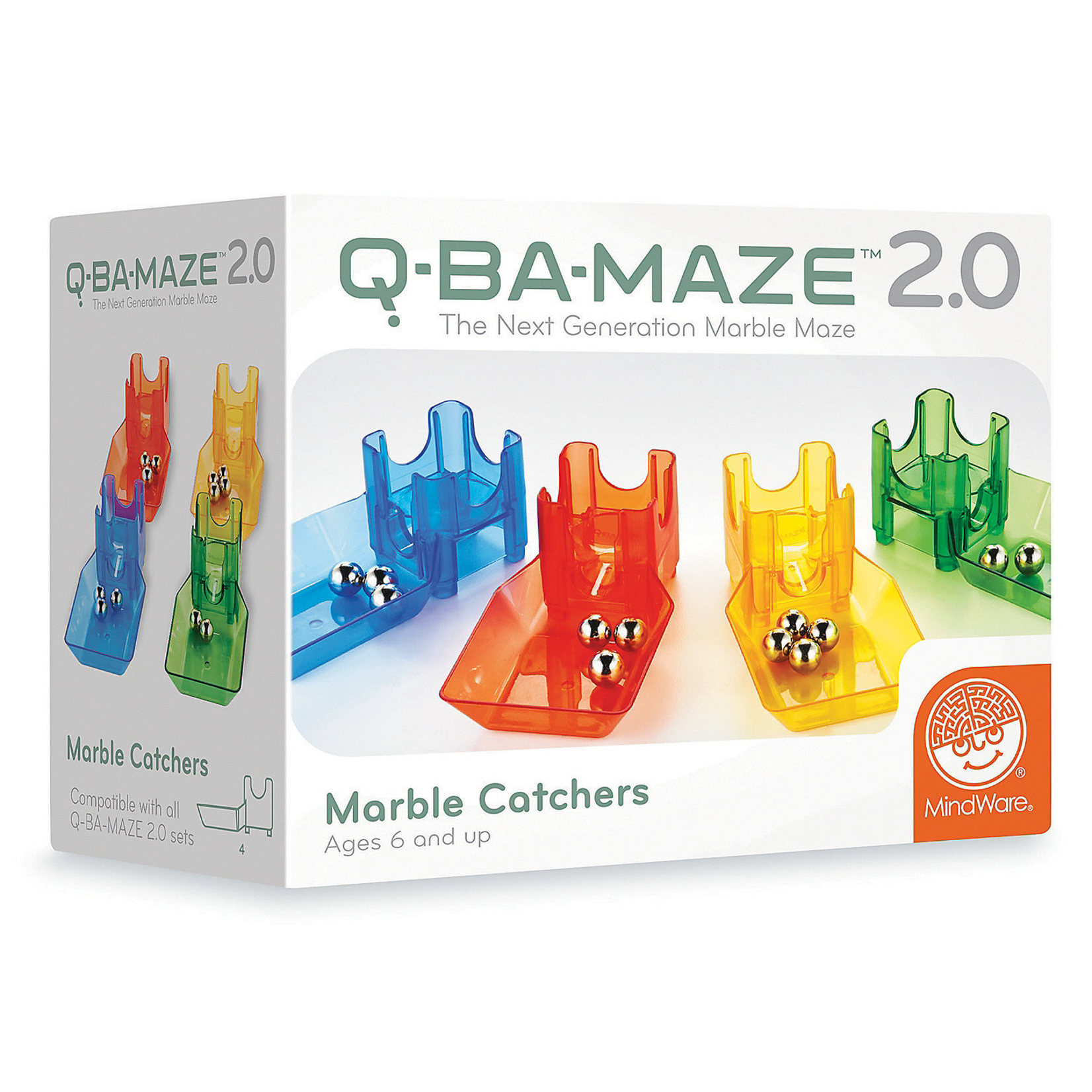 Mindware Q-BA-MAZE 2.0: Marble Catchers