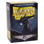 Dragon Shield Card Sleeves: Matte Jet (100 Count)
