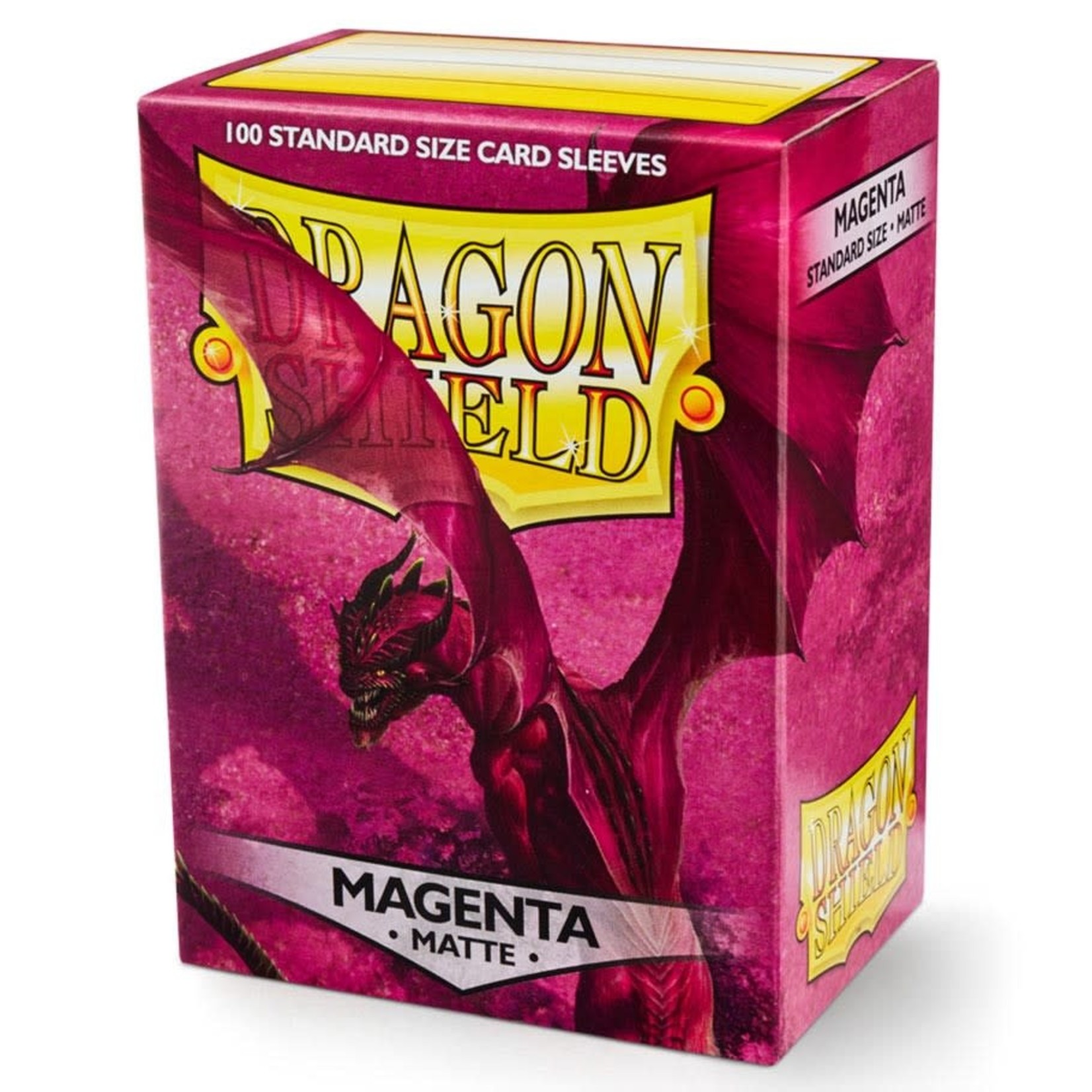 Dragon Shield Card Sleeves: Matte Magenta (100 Count)