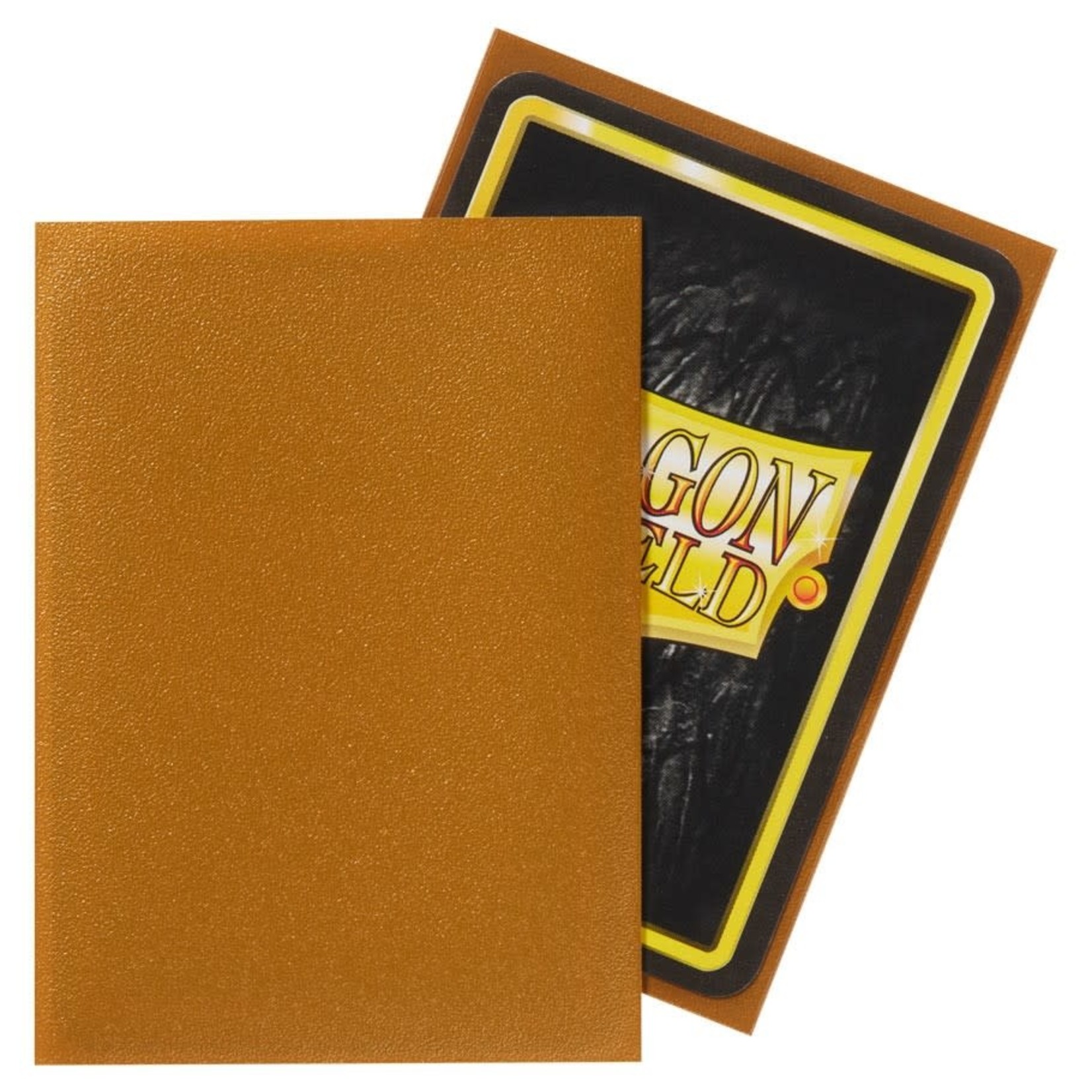 Dragon Shield Card Sleeves: Matte Gold (100 Count)