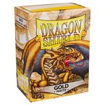 Dragon Shield Card Sleeves: Matte Gold (100 Count)