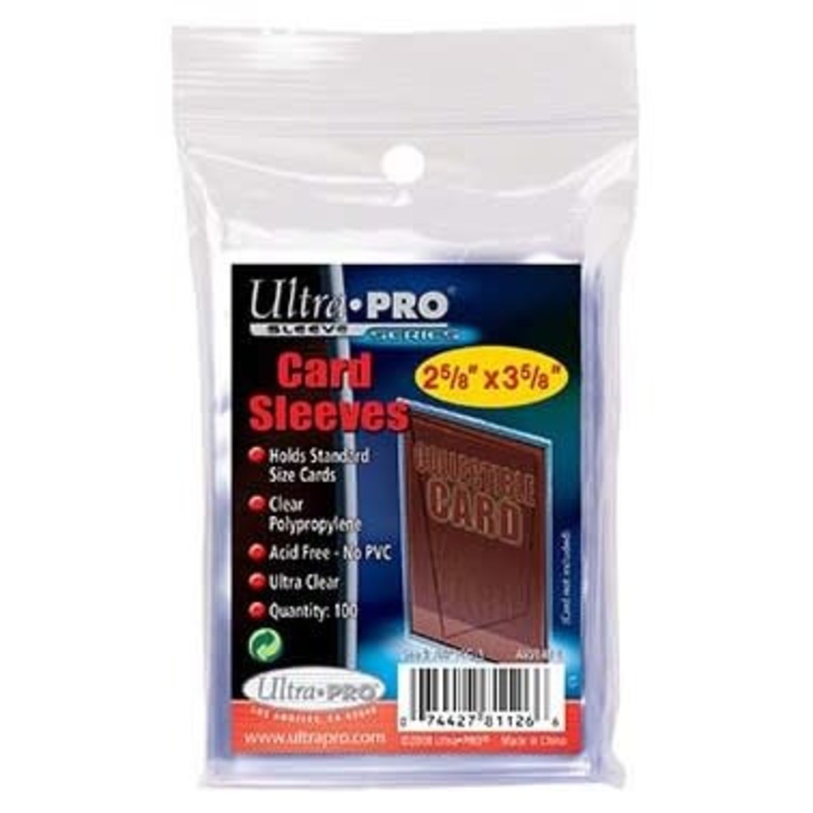 Ultra Pro Clear Standard Size Deck Protectors - 100 ct.