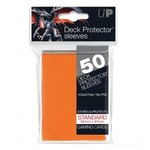 Ultra Pro Card Sleeves: Solid Orange (50 Count)