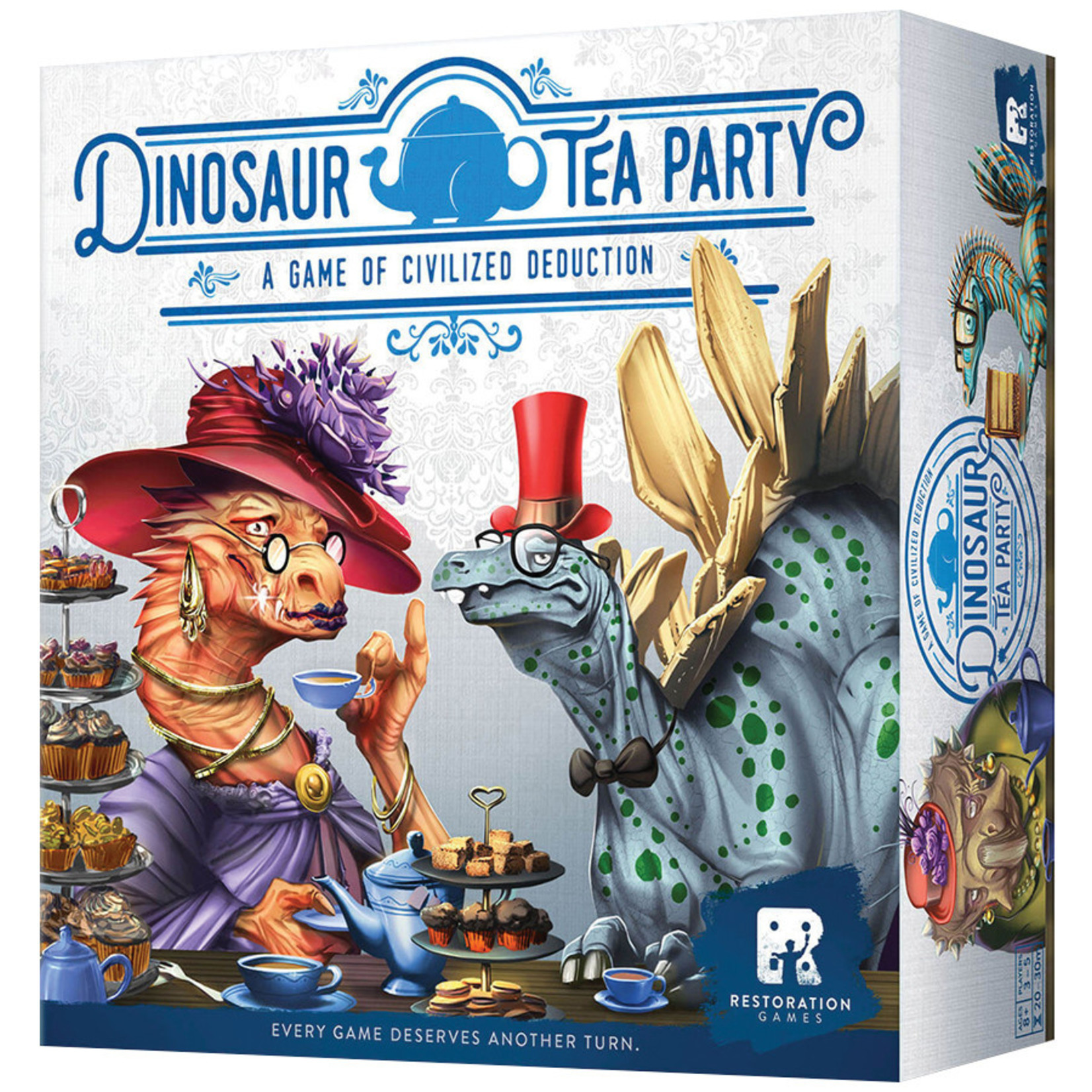 R & R Games Dinosaur Tea Party: A Game of Civilized Deduction