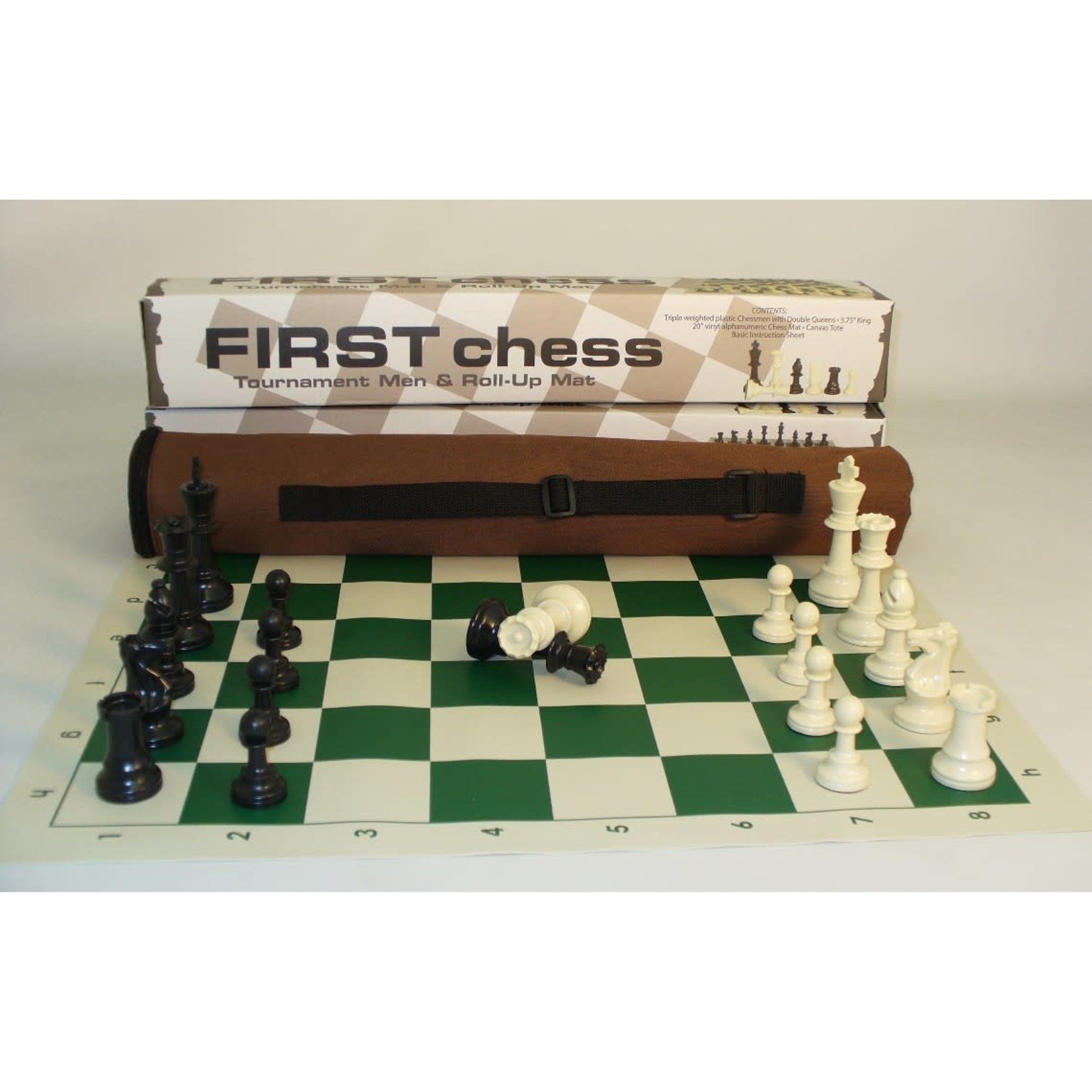 Worldwise Imports Chess Set First Vinyl & Tote