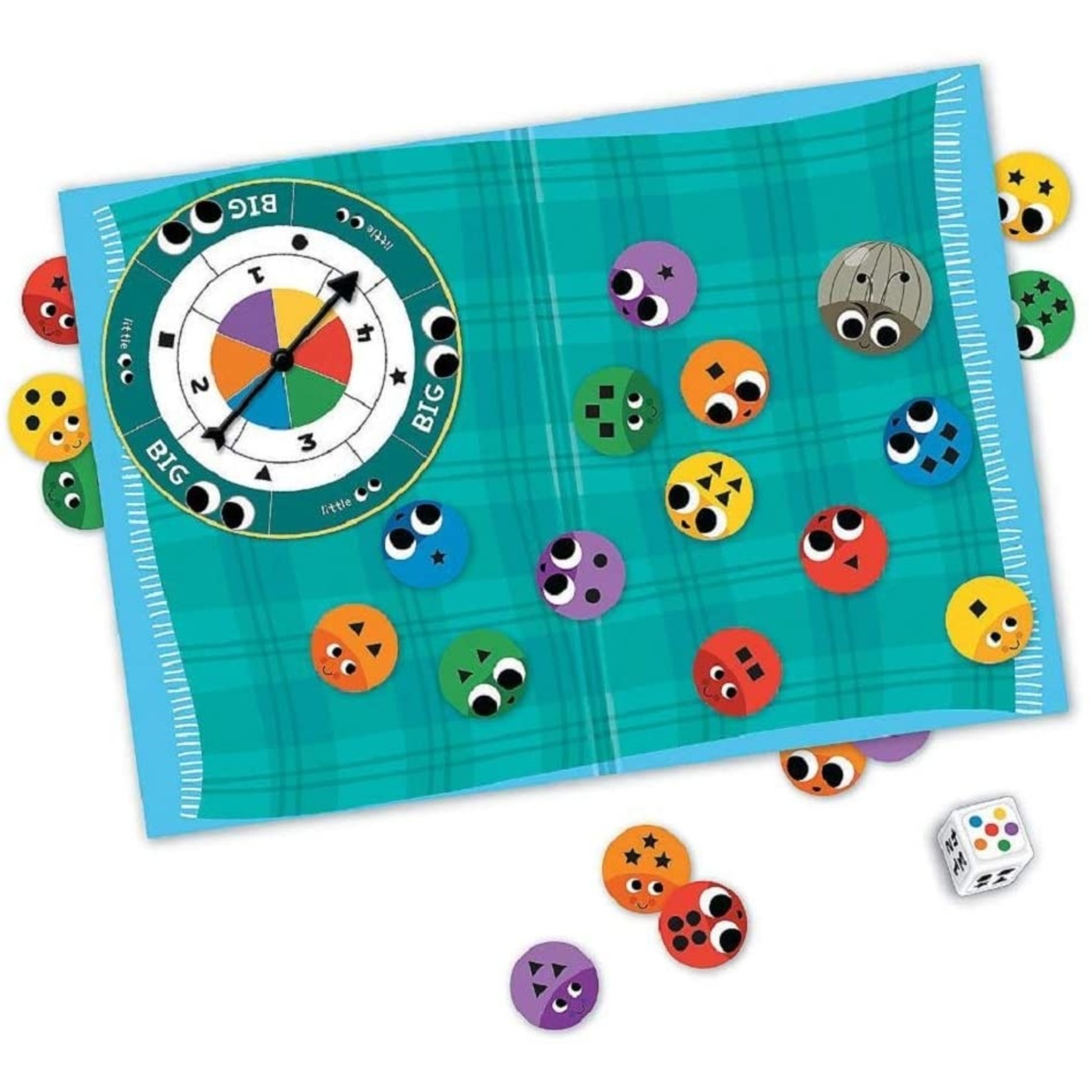 Peaceable Kingdom Snug as a Bug in a Rug! A Counting, Colors & Shapes Game