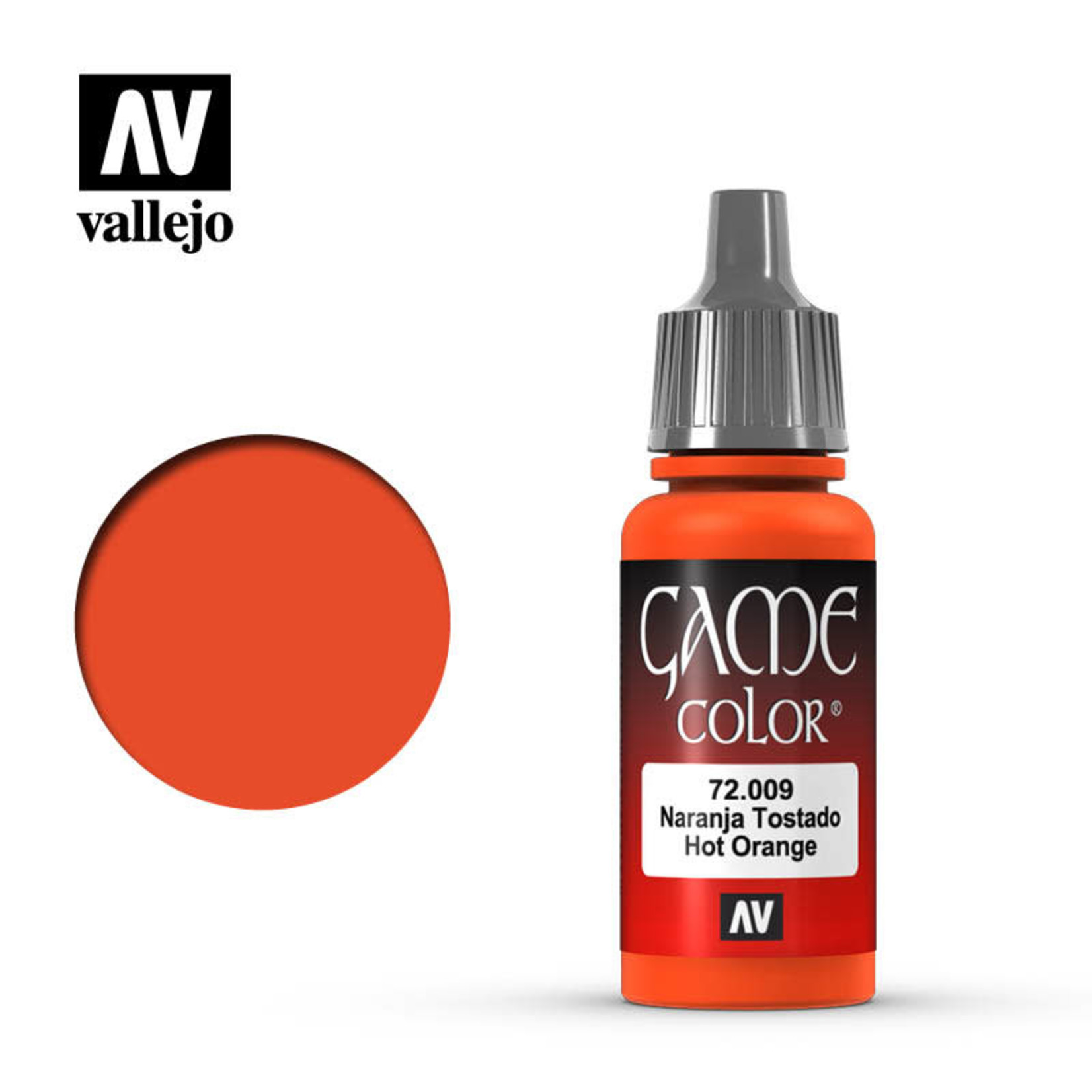 Vallejo Vallejo Game Color: Paint Hot Orange 72.009