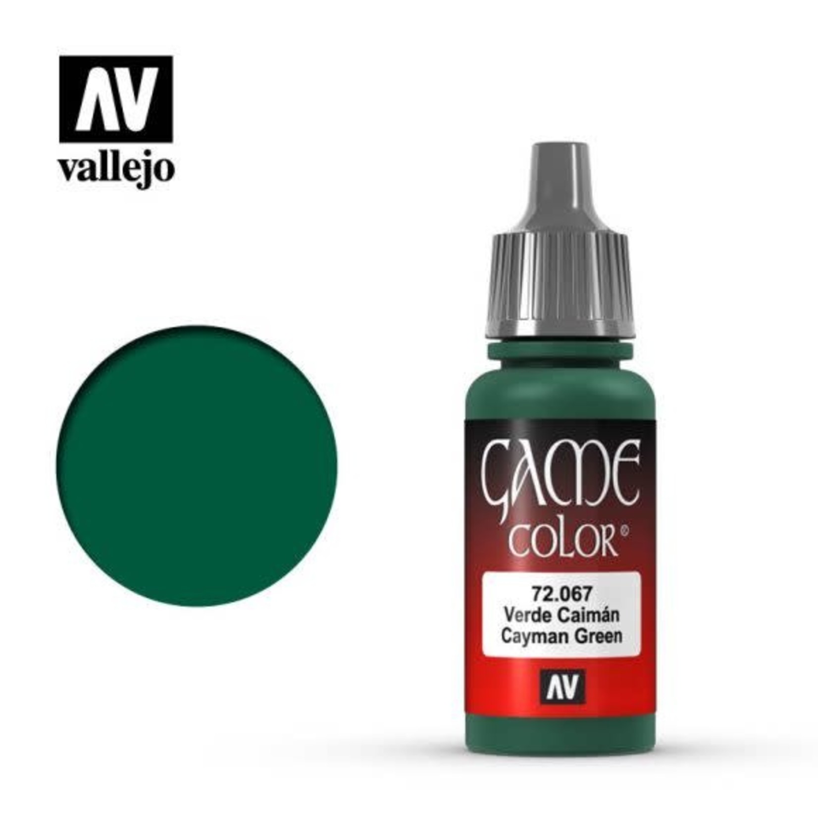 Vallejo Vallejo Game Color Paint: Cayman Green 72.067
