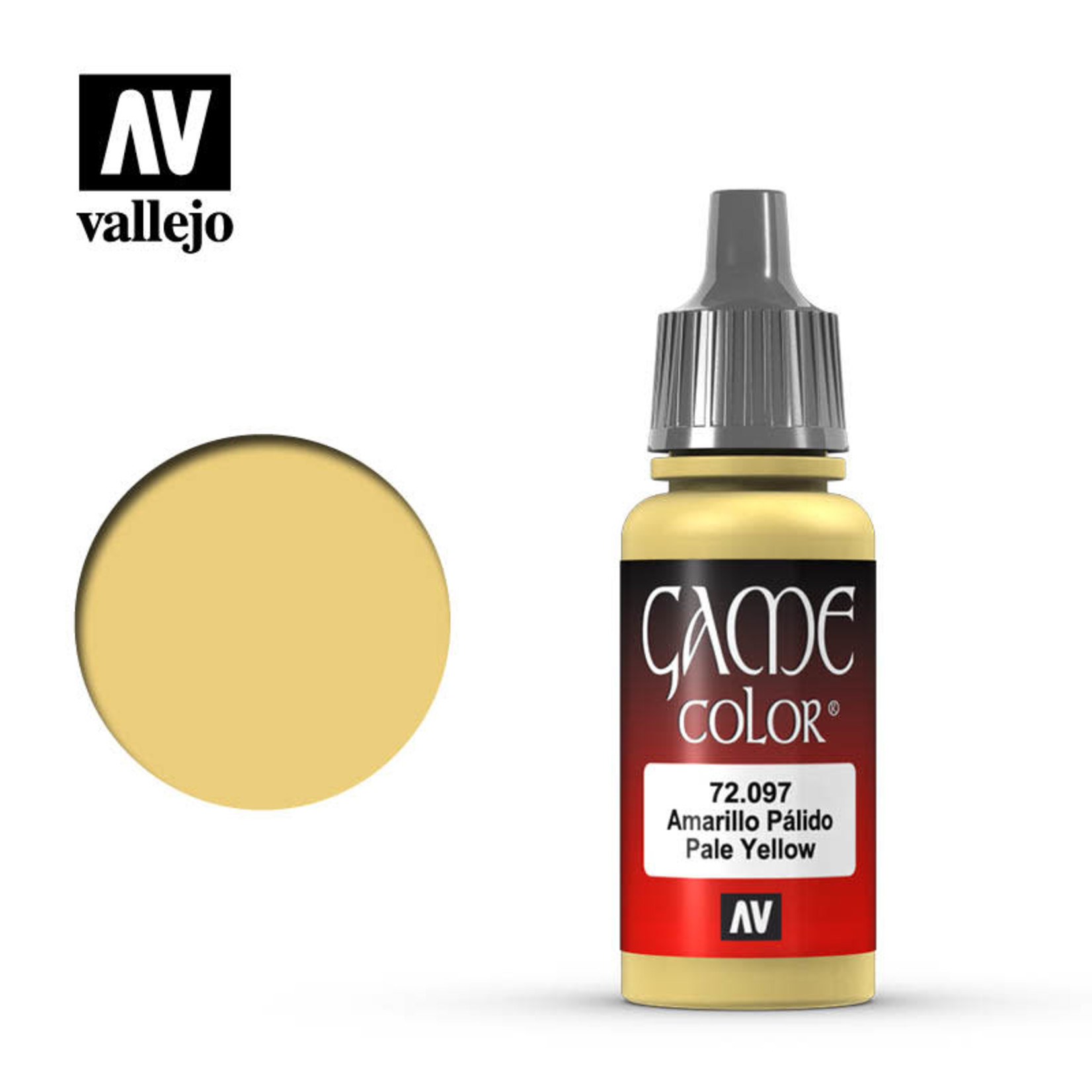 Vallejo Vallejo Game ColorPaint: Pale Yellow 72.097