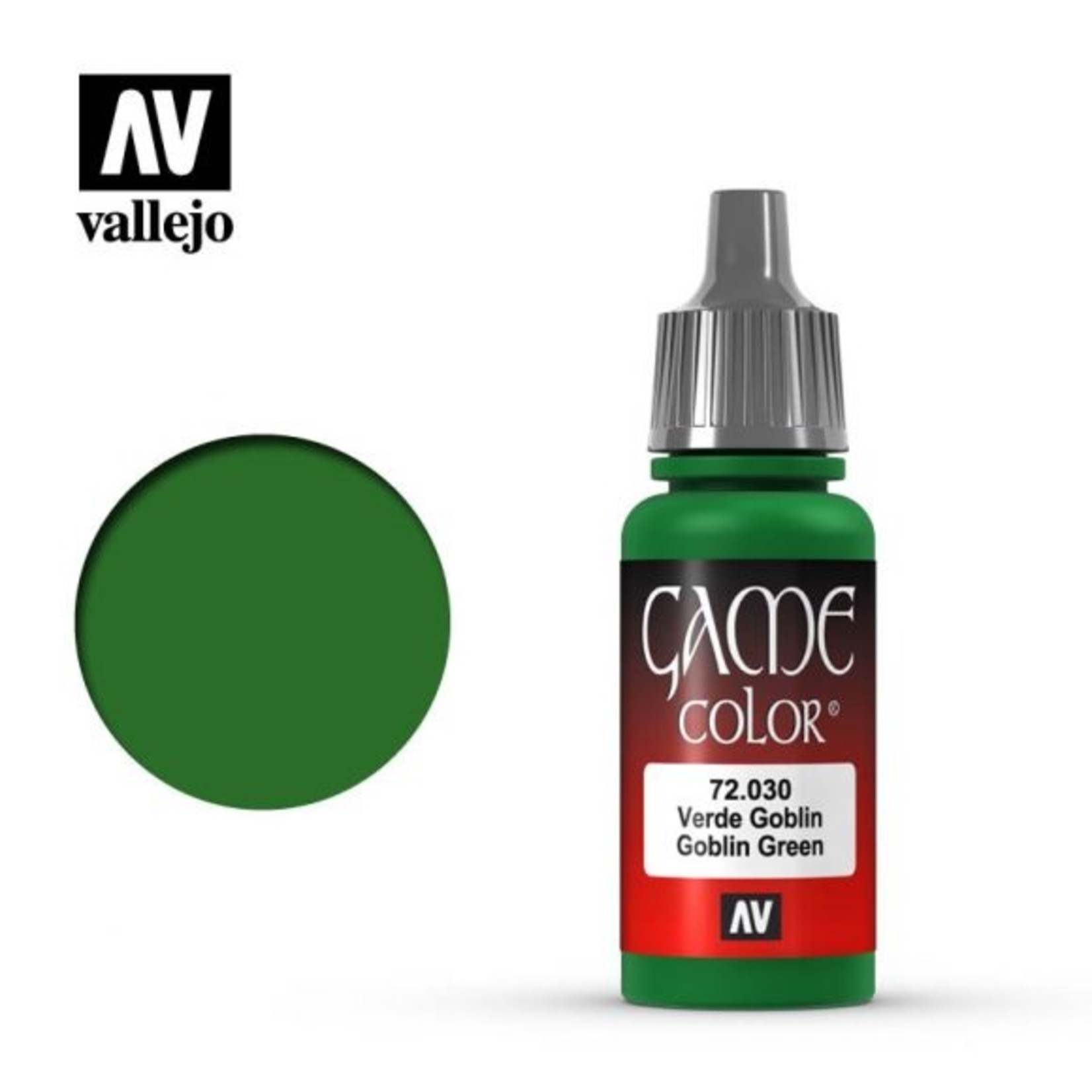 Vallejo Vallejo Game Color Paint: Goblin Green 72.030