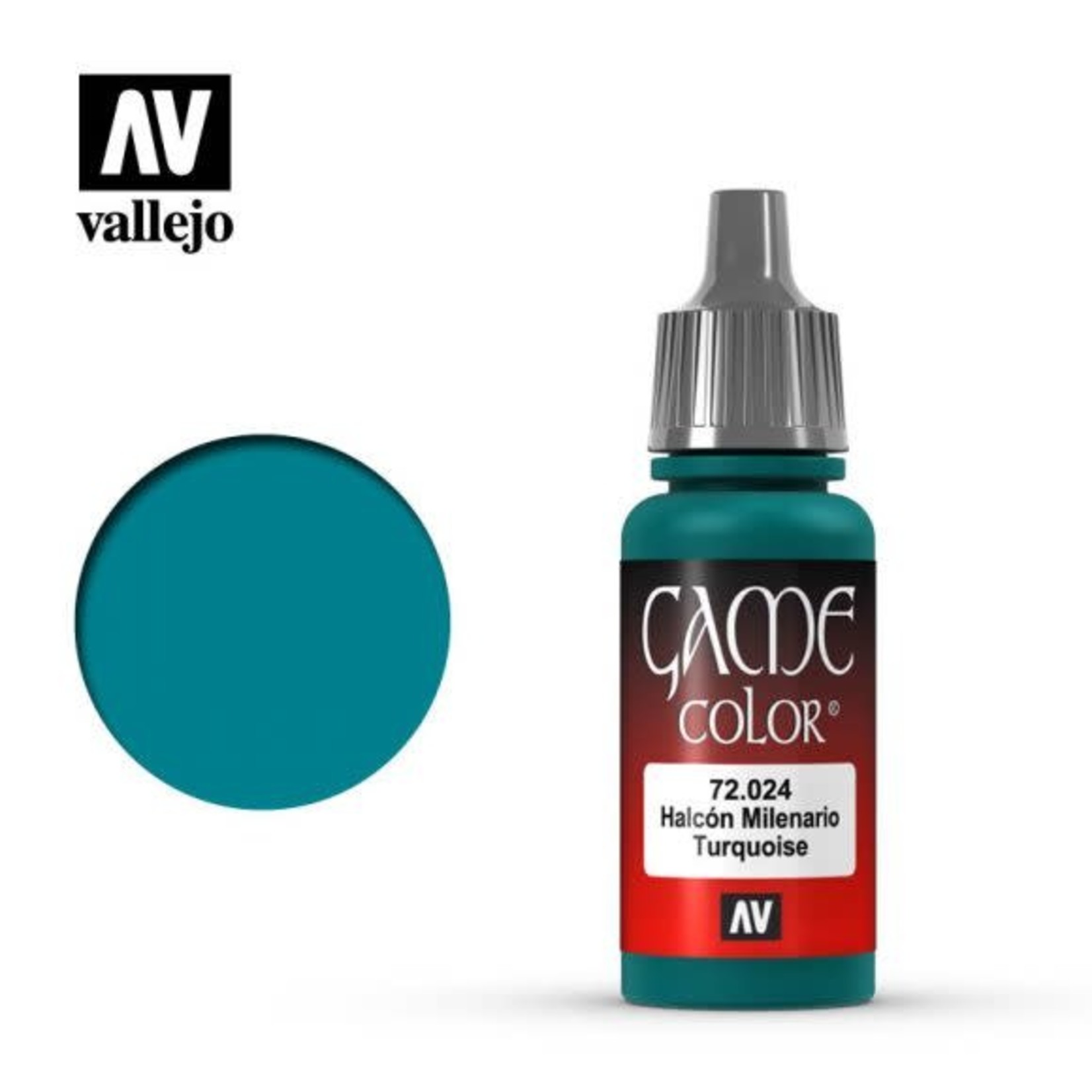 Vallejo Vallejo Game Color Paint: Turquoise 72.024