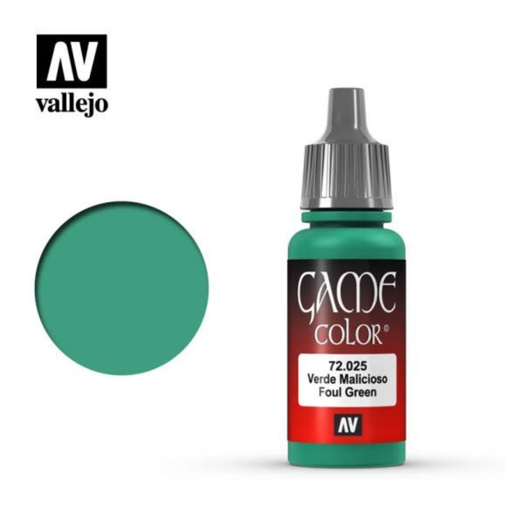 Vallejo Vallejo Game Color Paint: Foul Green 72.025