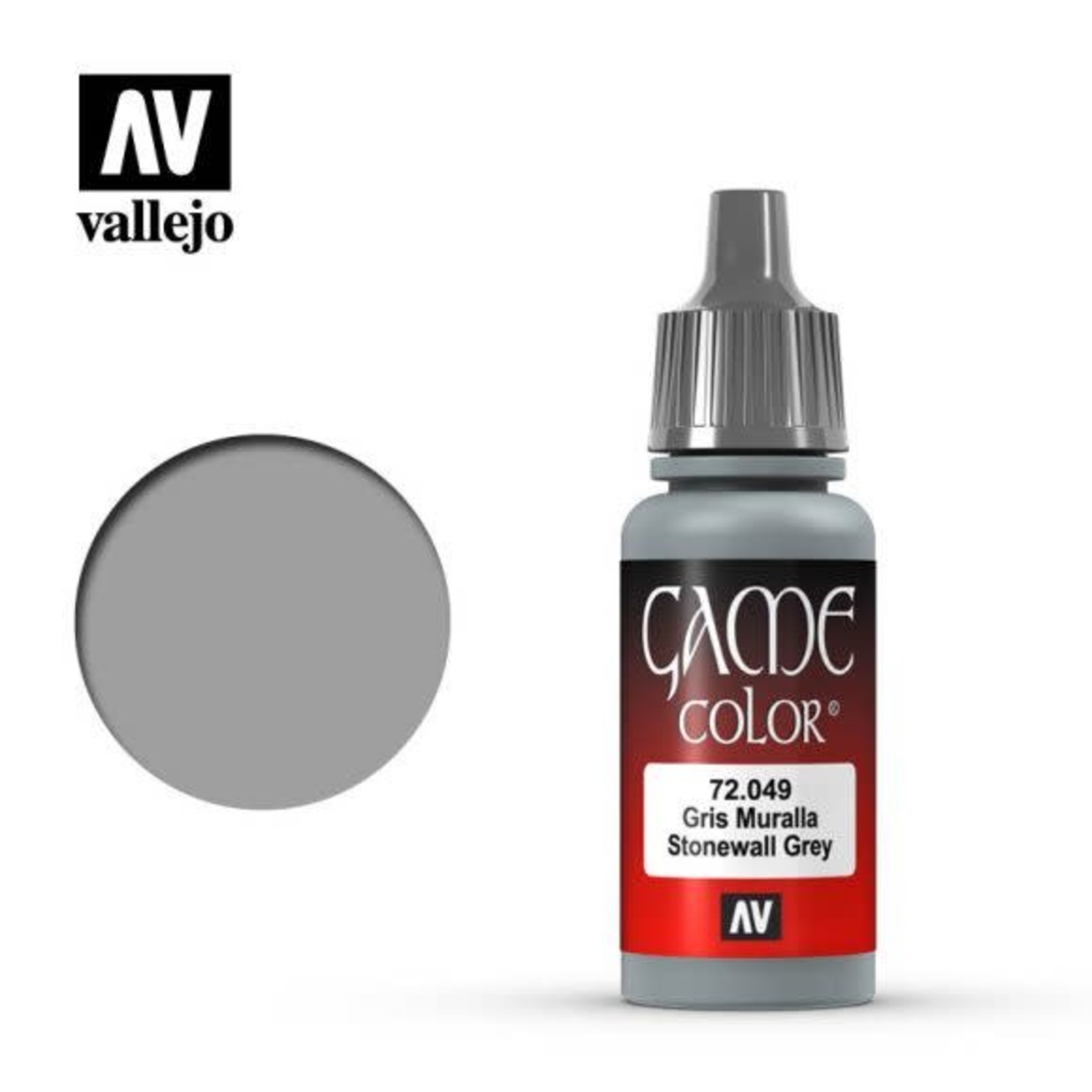 Vallejo Vallejo Game Color Paint: Stonewall Grey 72.049