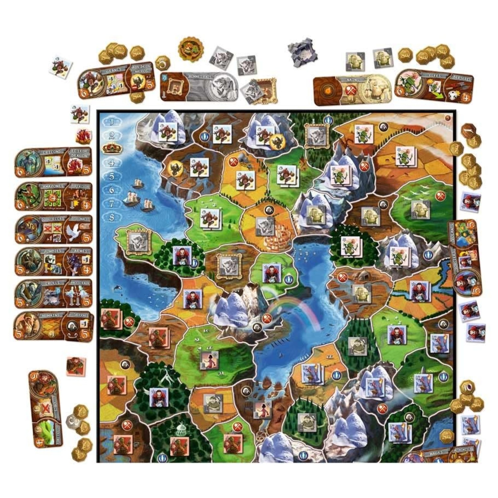 Small World: Tales and Legends, Board Game