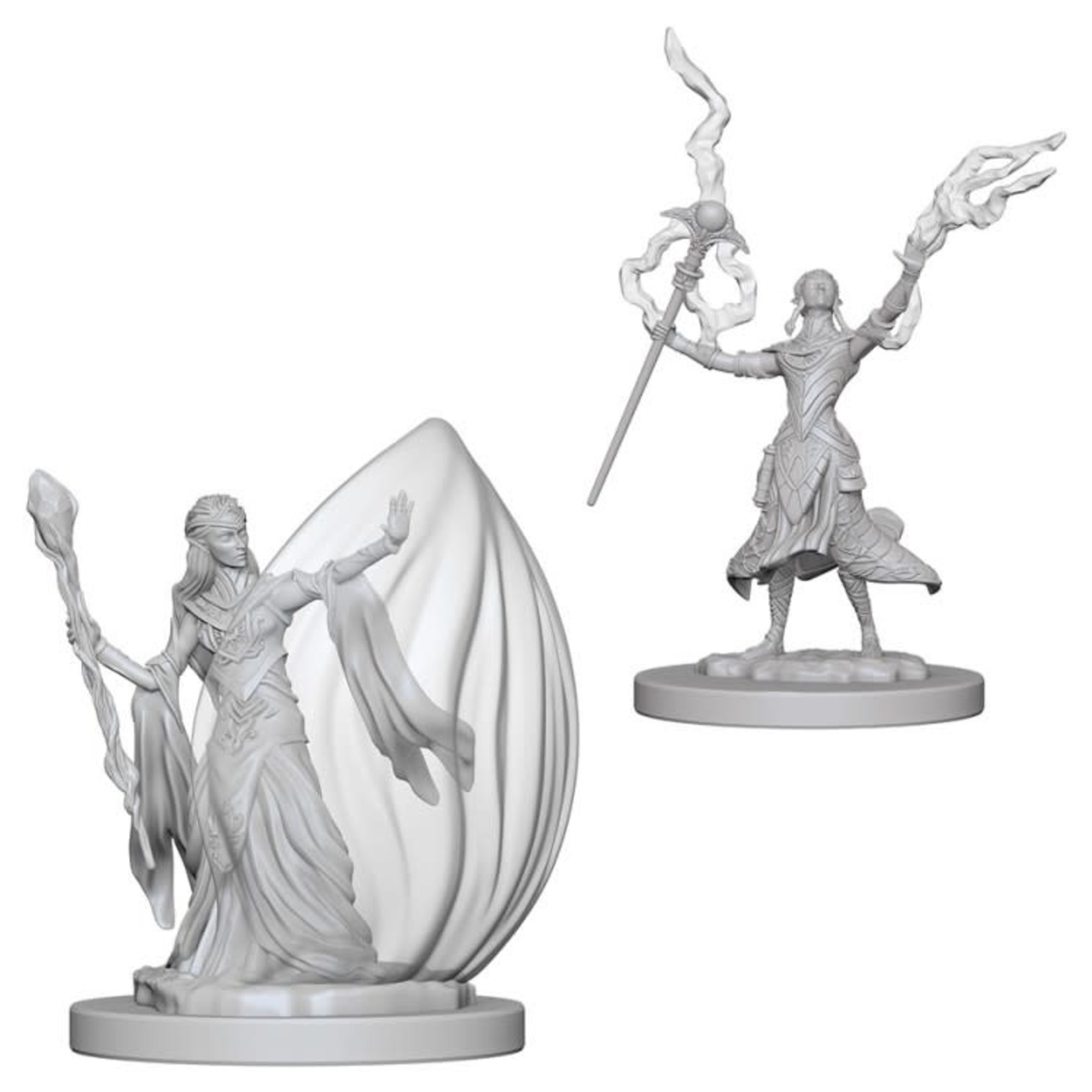 WizKids D&D Minis: Elf  Wizard, Female (Wave 3 72623)