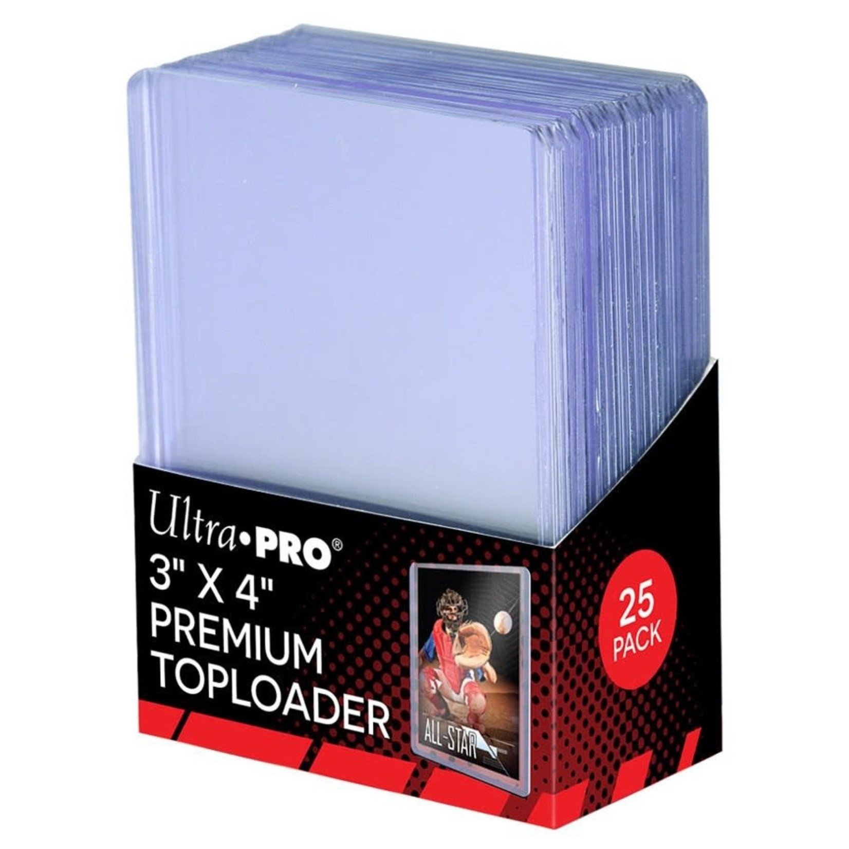 Ultra Pro Toploader 3x4 Hard Sleeves Premium (25)