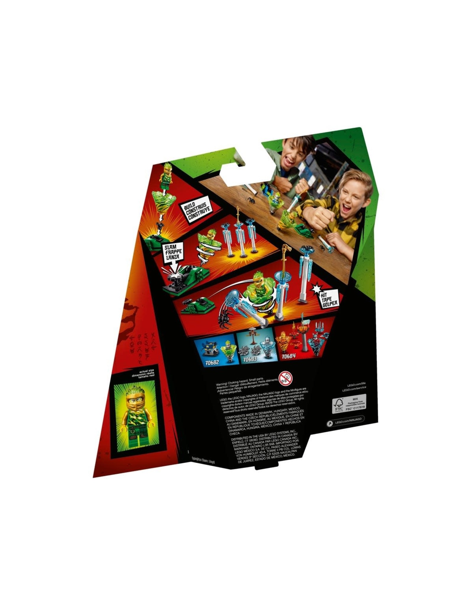 lego ninjago spinjitzu slam lloyd