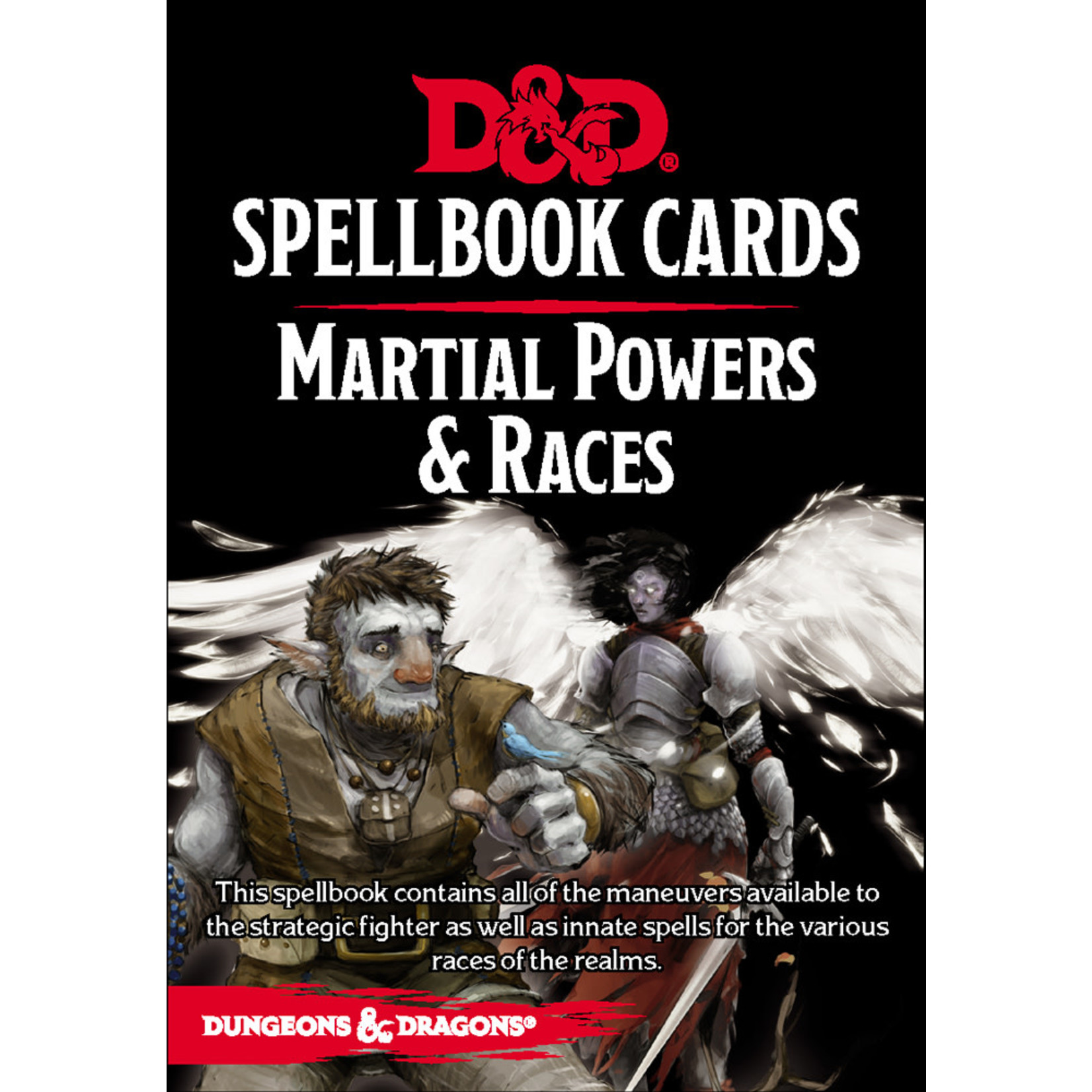 Gale Force Nine Dungeons & Dragons – Spellbook Cards: Martial Powers & Races