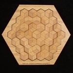 Creative Crafthouse Hexagon 10 (Wooden Puzzle)
