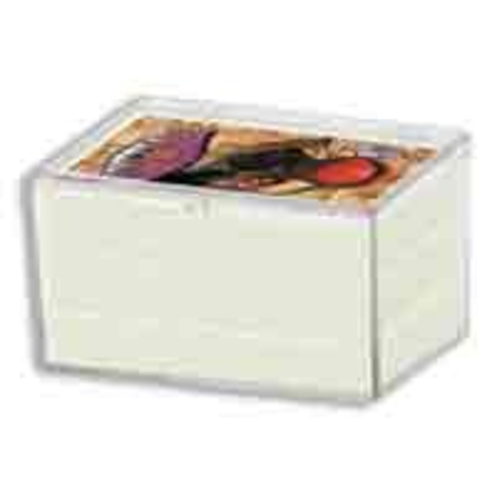 Ultra Pro Deck Box: Hinged, Clear (Holds 100 Cards)