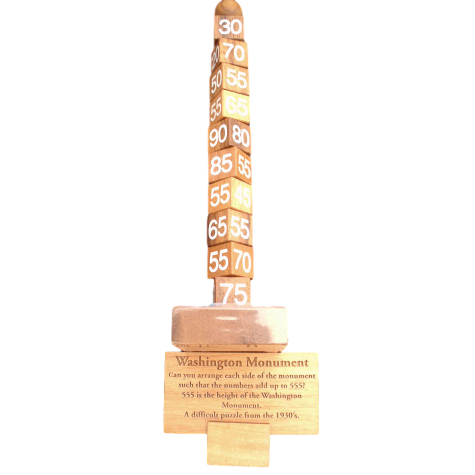 Creative Crafthouse Washington Monument (Wooden Puzzle)