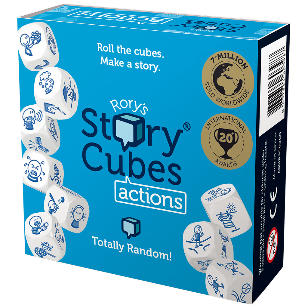 Asmodee - Rory's Story Cubes Eco Blister Original - Dice Game - Version Anglaise Asmodee - Rory's Story Cubes Eco Blister Original - Dice Game - Version Anglaise