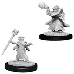 WizKids D&D Minis (unpainted): Gnome Wizard (male) Wave 6, 73382