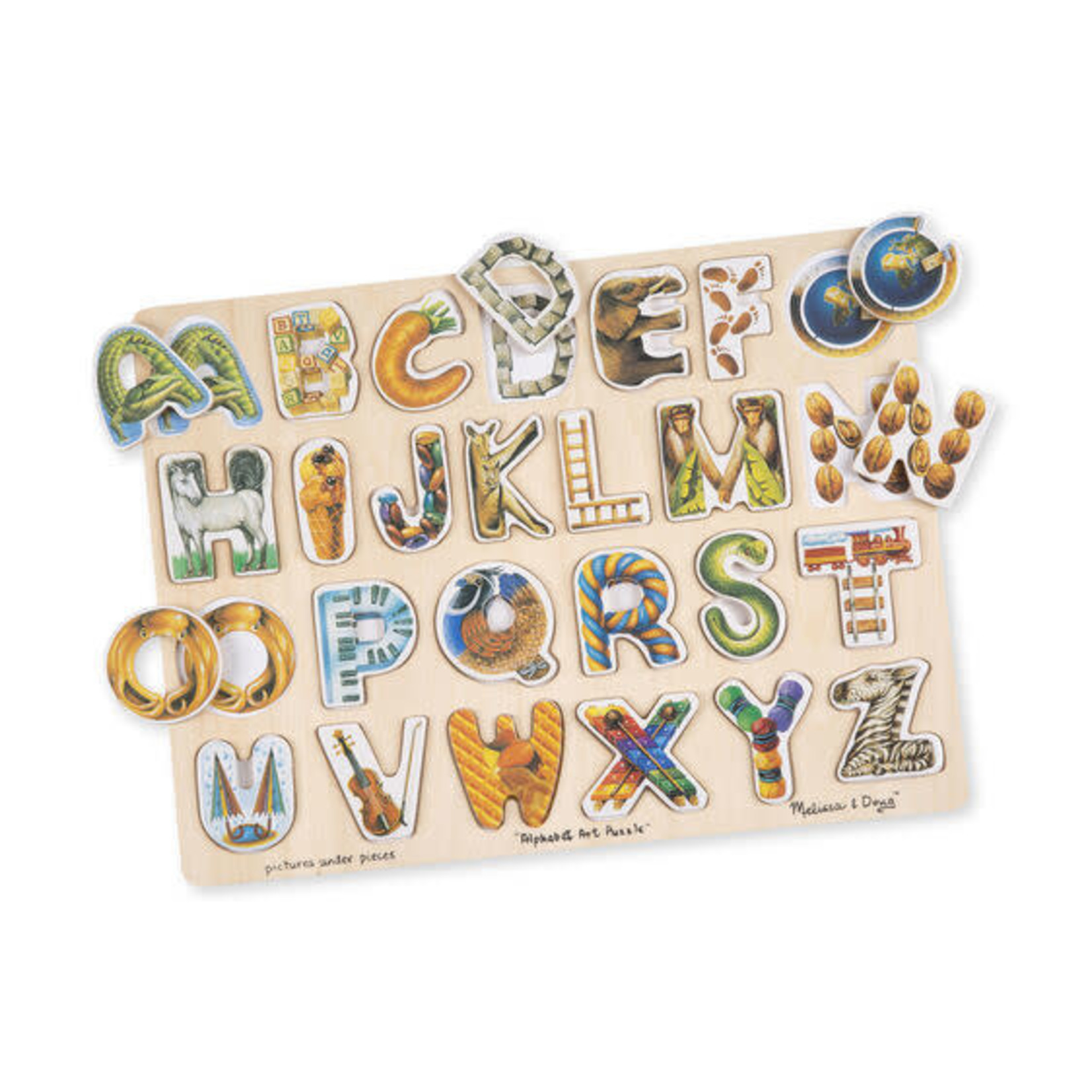 Melissa and Doug Alphabet Art 26p