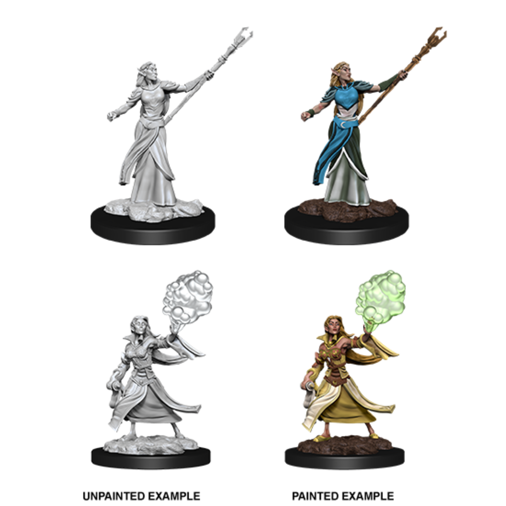 WizKids D&D Minis: Elf Sorcerer, Female (Wave 12 90054)