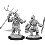 WizKids D&D Minis: Lizardfolk & Lizardfolk Shaman (Wave 12 90074)