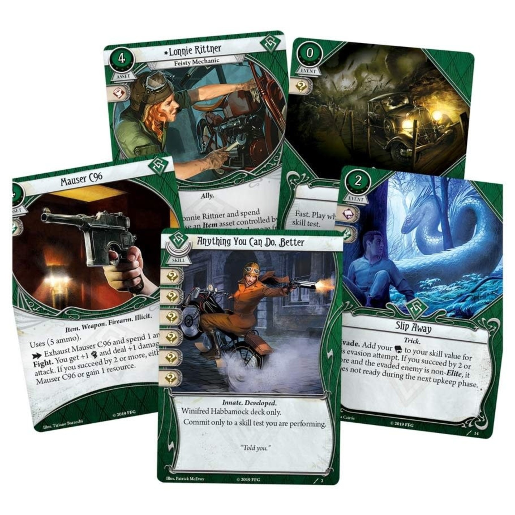 Fantasy Flight Games Arkham Horror LCG: Winifred Habbamock, Investigator Starter Deck (Expansion)