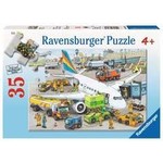 Ravensburger Busy Airport, 35-Piece Jigsaw Puzzle