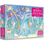 Usborne Unicorn, 100-Piece Jigsaw Puzzle (with Book)