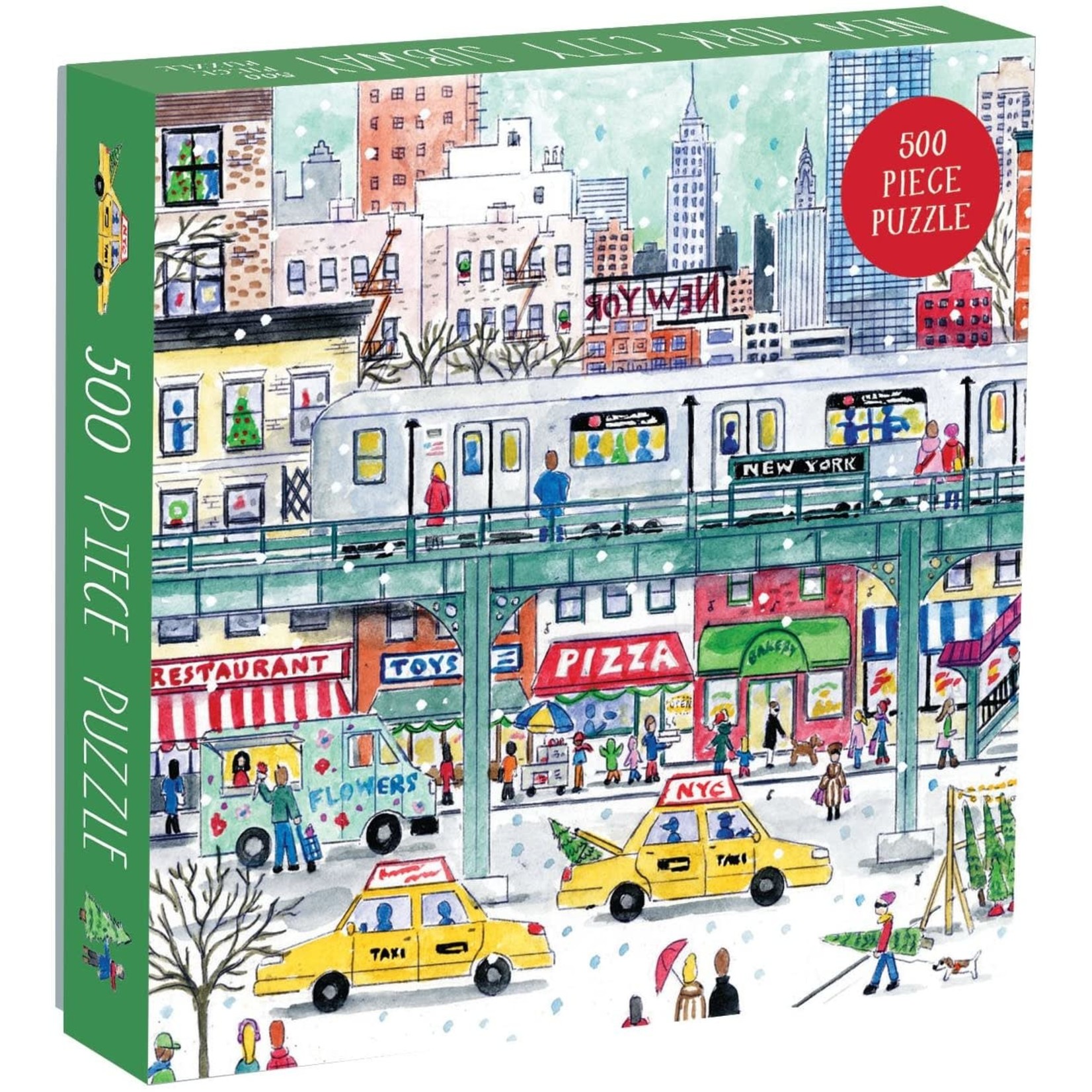 New York City Subway By Michael Storrings 500p Labyrinth Games Puzzles