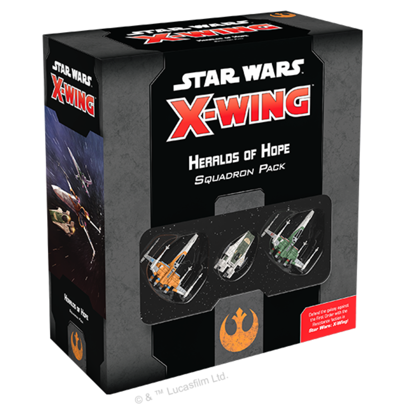 Fantasy Flight Games Star Wars X-Wing: Heralds of Hope, Squadron Pack (2nd Edition; Expansion)