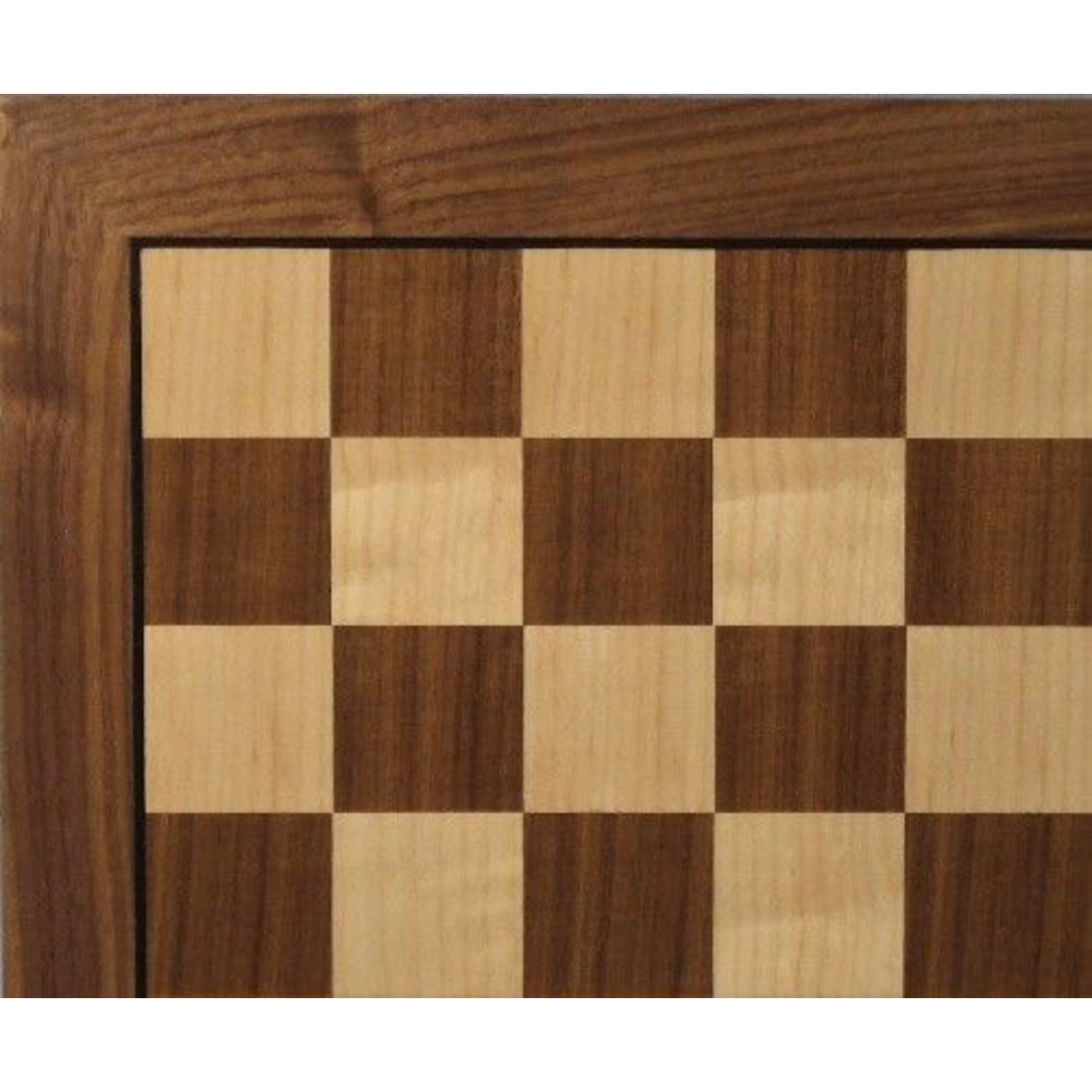 Straight Up Chess Board - Walnut Maple