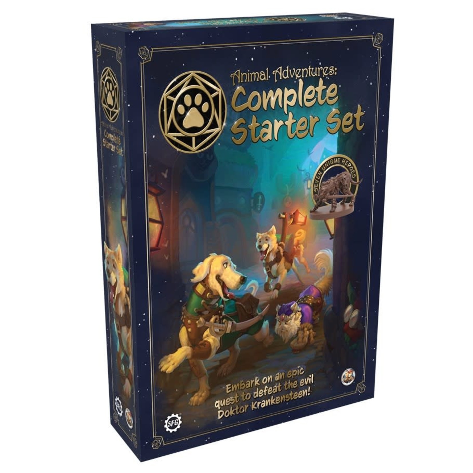 Steamforged Animal Adventures: Complete Starter Set (Roleplaying Game)