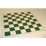 Worldwise Imports 20-Inch Chess Board (Green/Buff, Vinyl)