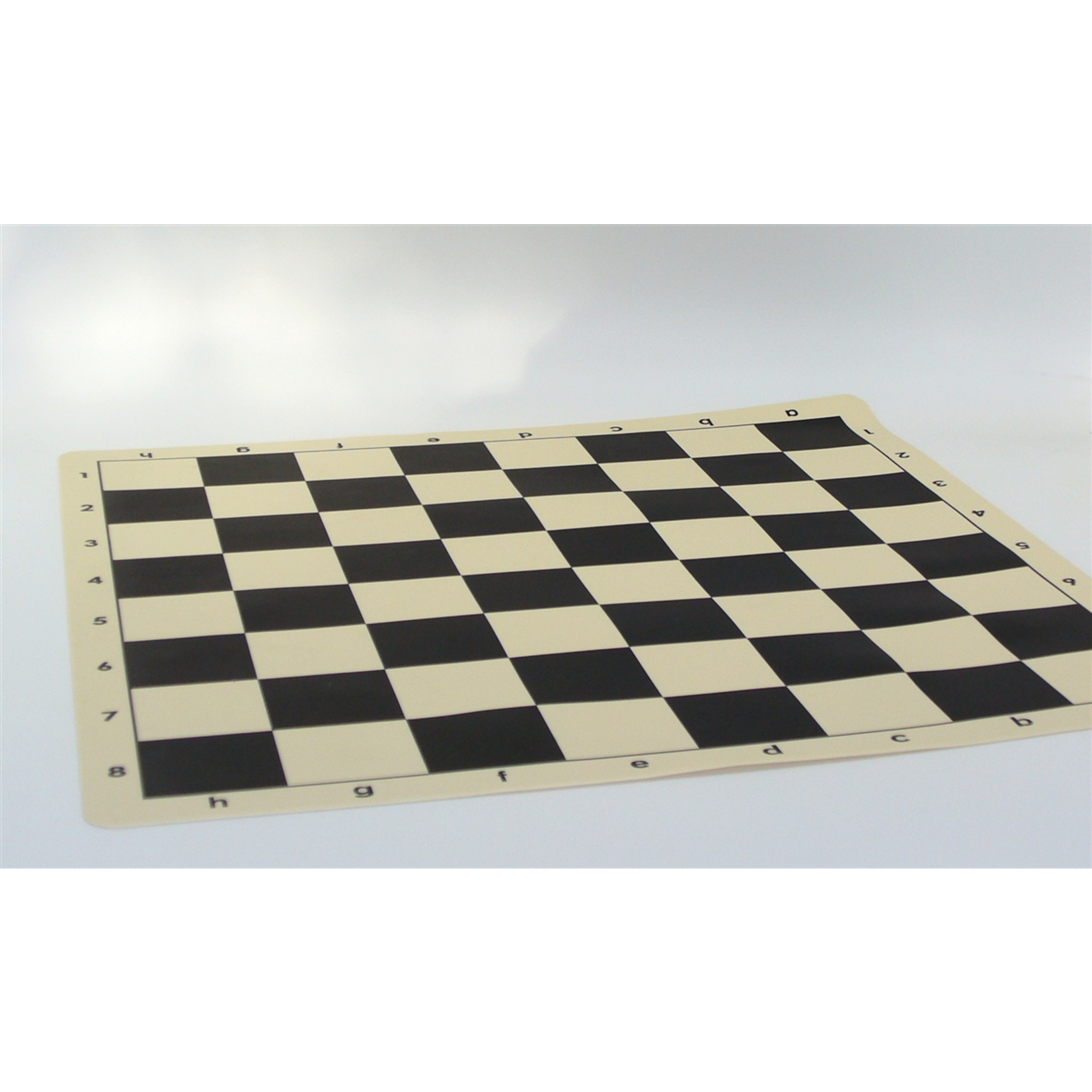 Worldwise Imports 19.75" Chess Board (Silicone; Black/Ivory)