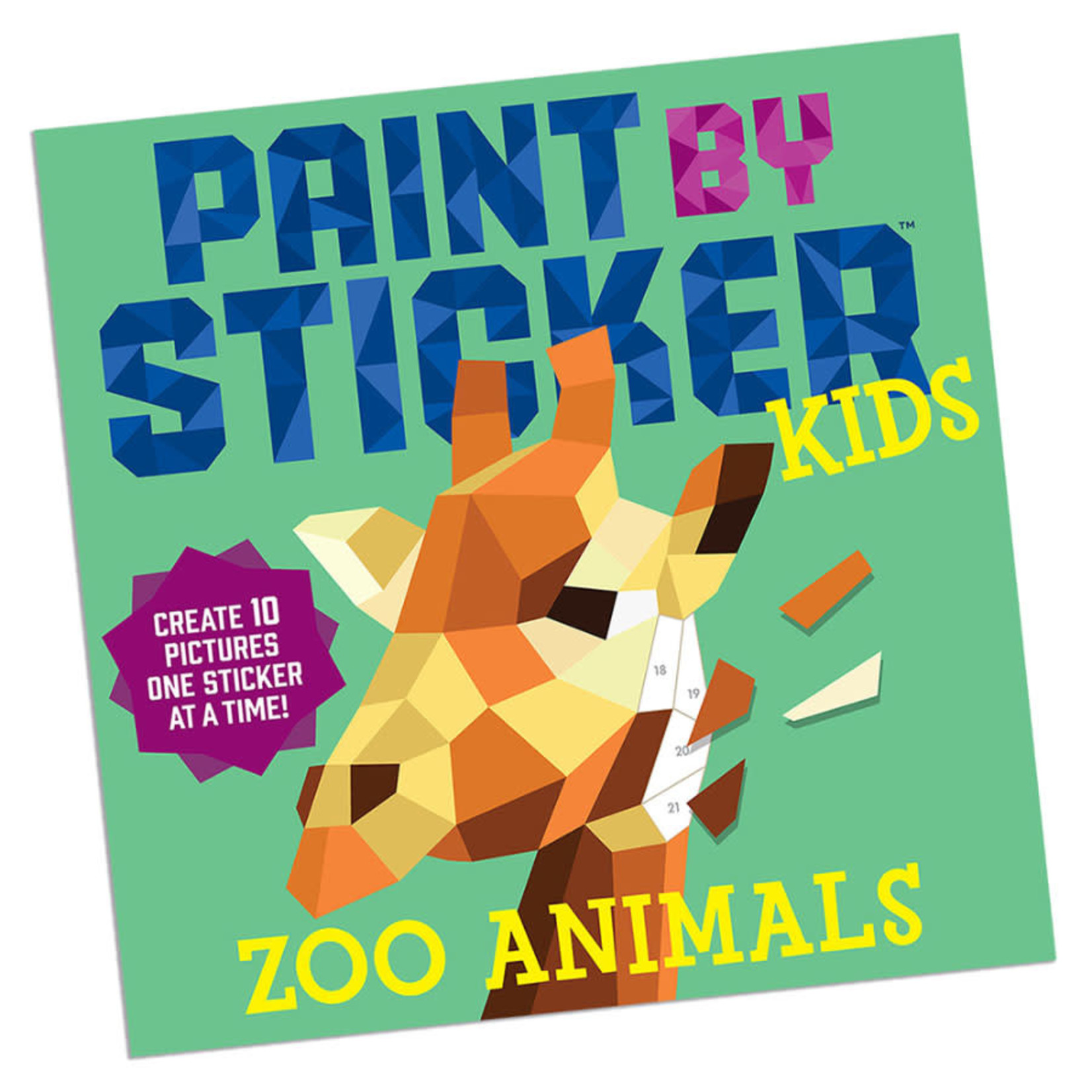 Workman Publishing Paint by Sticker – Kids: Zoo