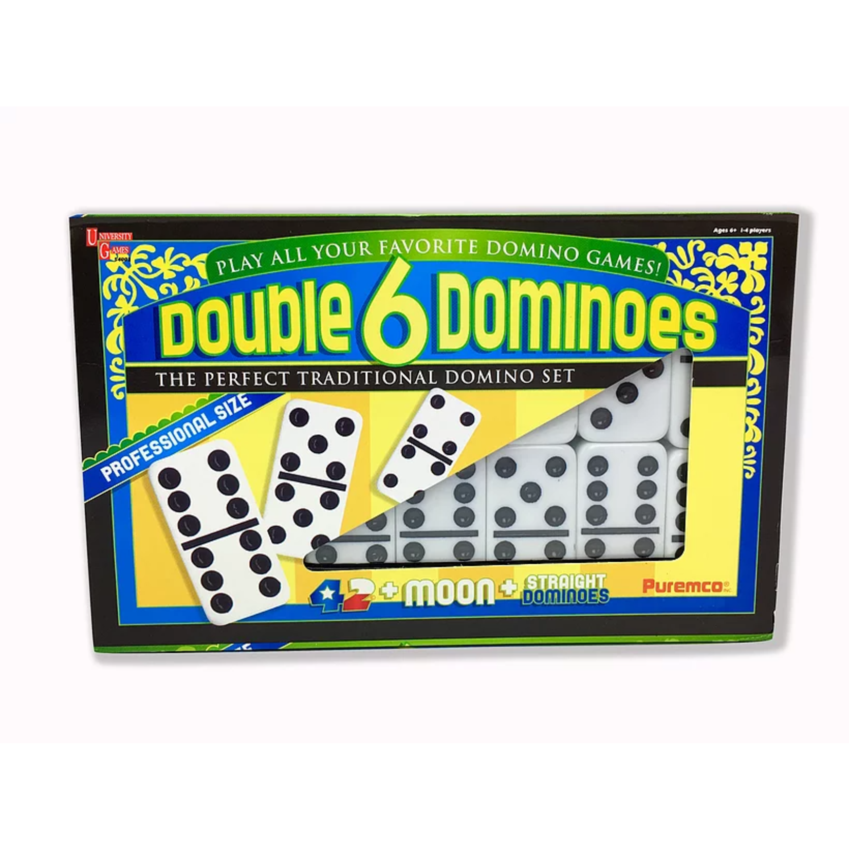 Puremco Double 6 Dominoes (with Dots)