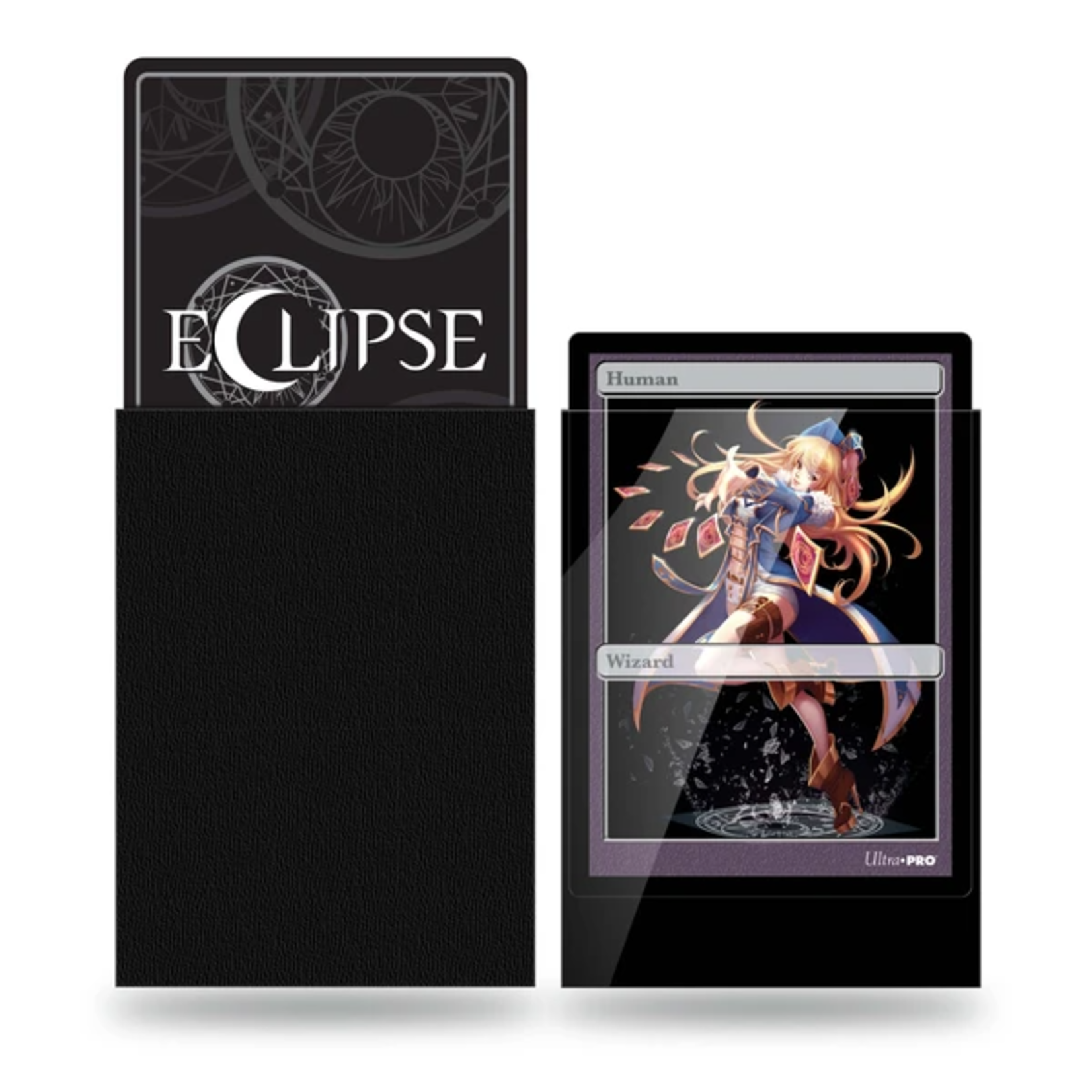 Ultra Pro Card Sleeves: Small, Eclipse Gloss, Jet Black (60 Count)