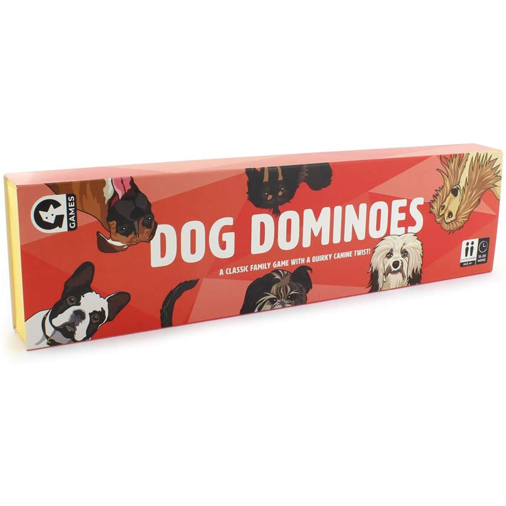 Ginger Fox Dog Dominoes: A Classic Family Game with a Quirky Canine Twist
