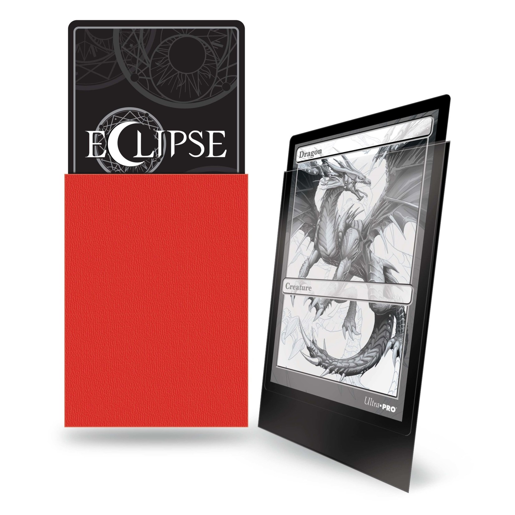 Ultra Pro Card Sleeves: Eclipse, PRO-Matte Apple Red, Standard (100 Count)