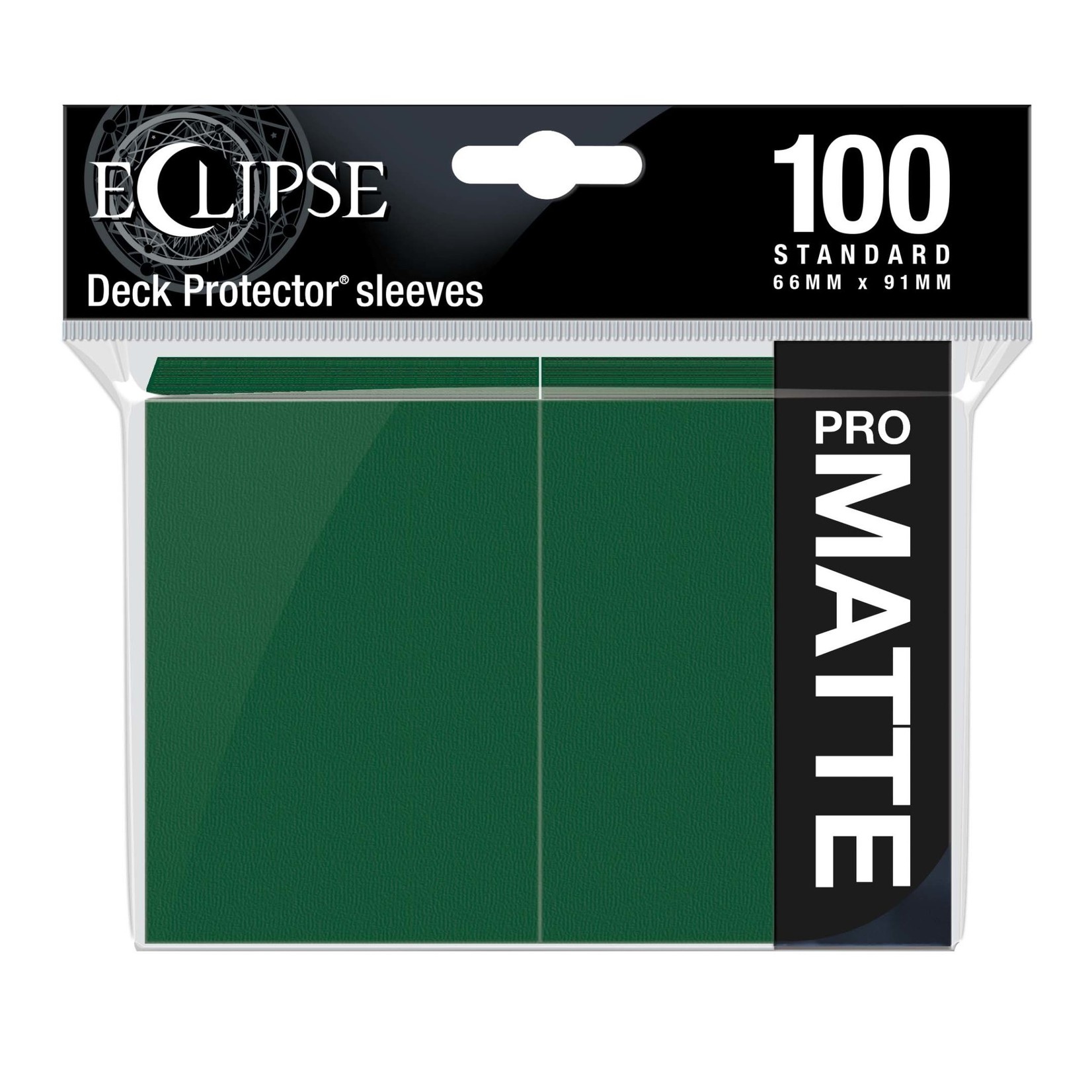 Ultra Pro Card Sleeves: Eclipse, PRO-Matte Forest Green, Standard (100 Count)