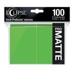 Ultra Pro Card Sleeves: Eclipse, PRO-Matte Lime Green, Standard (100 Count)