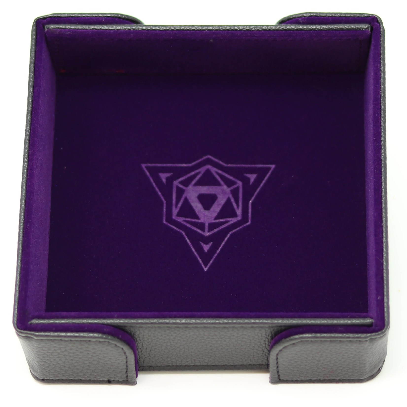 Die Hard Dice Dice Tray: Square, Purple (Magnetic)